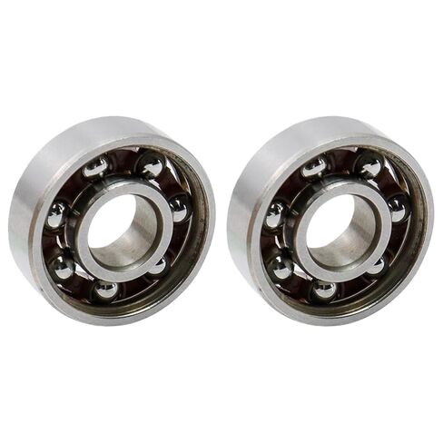 10Pcs Open Steel Skate Bearings Bearing High for Inline Skates Scooters Skate Bearings High Steel Bearing for Rollers Scooters in Saudi Arabia