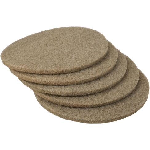PRO SOURCE Maroon Polyester Extra Heavy Duty Floor Stripping Pads: 20" Diameter, Pack of 5 in Kuwait