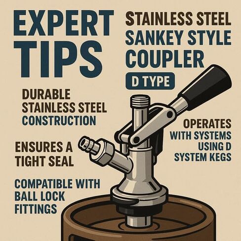 Stainless Steel Sankey Style Coupler (D Type) in Saudi Arabia