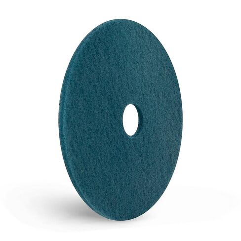 Americo Aqua Ultra High Speed Burnishing Floor Pad, High Gloss Polish, Soft to Medium Finishes, High Frequency, 27" Diameter, 5 Pads/Case, Made in USA in Kuwait