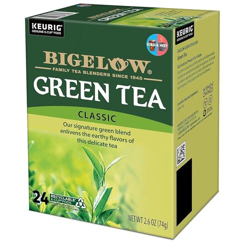 Bigelow Green Tea Keurig Single-Serve K-Cup Pods, (Pack of 24) in Kuwait