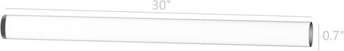 FixtureDisplays® 12mm (Nominal 1/2") Diameter X 30" Long Acrylic Rod Plexiglass Stick Clear Lucite Transparent Dowel Rods for DIY Crafts 10130-30"-4PK-New-NPF in Saudi Arabia