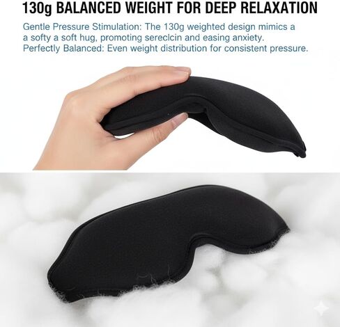 3D Zero-Pressure Sleep Mask with Cooling Gel | 100% Blackout Eye Cover for Puffy Eyes, Migraines & Dry Eyes | Hot & Cold Therapy for Deep Sleep & Relaxation in Saudi Arabia