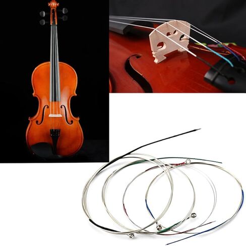 Yardwe 1set Strings Replacement Violin Strings for Violin Instrument for Lovers in Saudi Arabia