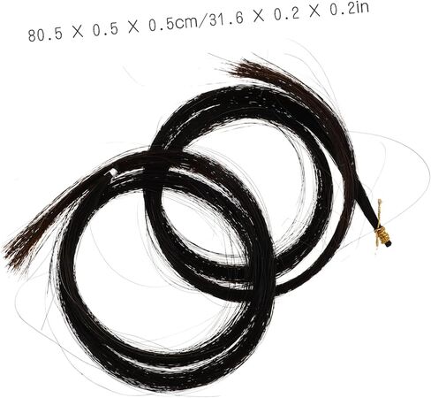 UPKOCH Portable Bow Hair Replacement Natural Horsetail Hair for Repair Accessories for Musicians and Expressiveness for Personal Use in Saudi Arabia