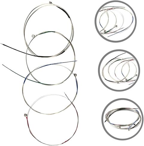 VICASKY Strings Replacement Strings Kit Multipurpose Part Practical for Violin Lovers in Saudi Arabia