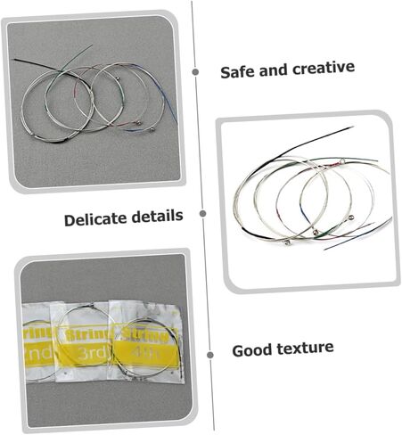 VICASKY Strings Replacement Strings Kit Multipurpose Part Practical for Violin Lovers in Saudi Arabia