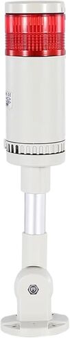 180 Degree Rotation Multi-Layer LED Signal Tower Stack Warning Light with Buzzer Emergency Siren Indicator Light for CNC Machine(1 Layer 24V Steady) in Saudi Arabia