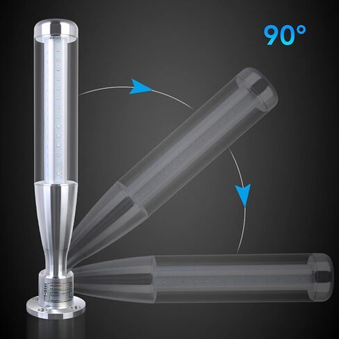 Tyenaza LED Signal Tower Stack Light Industrial Warning Column Andon Rotatable Base Steady Flashing Switchable DC24V in Saudi Arabia