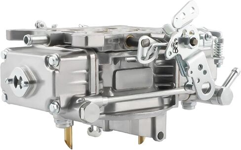 4 Barrel Aluminum Alloy Carburetor 600 CFM Manual Choke Compatible For 4160 0-1850S in Saudi Arabia