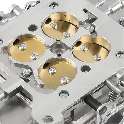 4 Barrel Aluminum Alloy Carburetor 600 CFM Manual Choke Compatible For 4160 0-1850S in Saudi Arabia