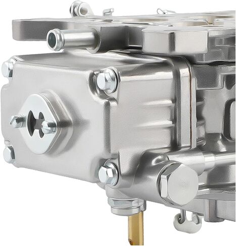 4 Barrel Aluminum Alloy Carburetor 600 CFM Manual Choke Compatible For 4160 0-1850S in Saudi Arabia