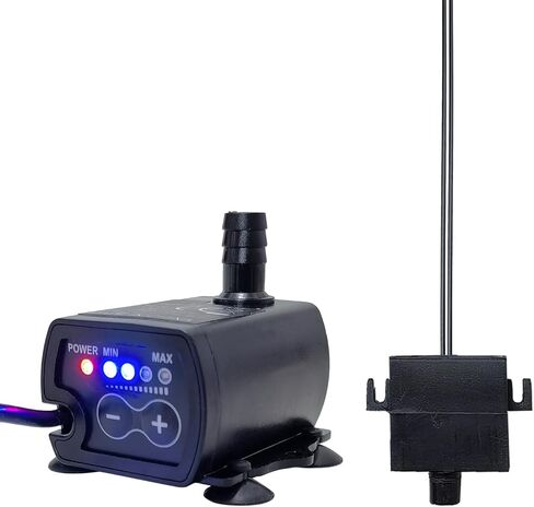 Automatic Small Sump Pump With Water Level Sensor,13 FT Drain Height With 4 Level Flow Control,Mini Submersible Water Condensate Pump For Dehumidifier,Ice Maker,Tank Auto Shut Off in Kuwait