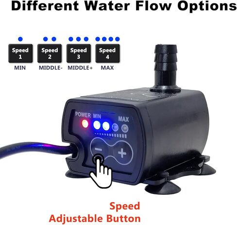 Automatic Small Sump Pump With Water Level Sensor,13 FT Drain Height With 4 Level Flow Control,Mini Submersible Water Condensate Pump For Dehumidifier,Ice Maker,Tank Auto Shut Off in Kuwait