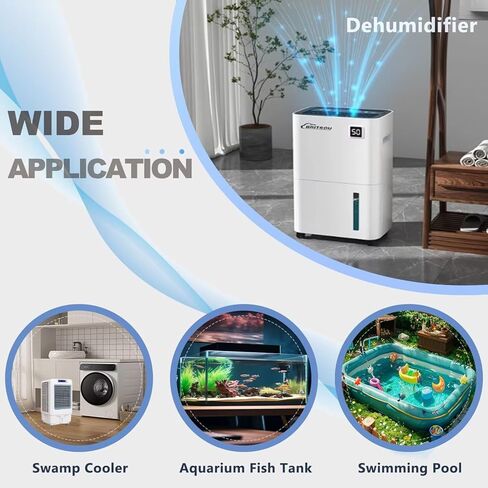 Automatic Small Sump Pump With Water Level Sensor,13 FT Drain Height With 4 Level Flow Control,Mini Submersible Water Condensate Pump For Dehumidifier,Ice Maker,Tank Auto Shut Off in Kuwait
