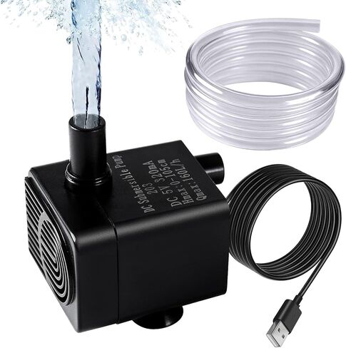 مضخة مياه صرف صحي صغيرة أوتوماتيكية مع مستشعر مياه، ارتفاع 3 أقدام و100 جيجا في الساعة، مضخة مكثفة صغيرة، مضخة مياه أوتوماتيكية صغيرة، مناسبة لنوافير مياه الحيوانات الأليفة، ومزيلات الرطوبة، تشغيل/إيقاف تلقائي (أسود) in Kuwait