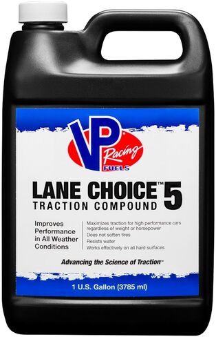VP Racing 2351, Lane Choice 5 Traction Compound - Gallon (1 Pack) in Saudi Arabia