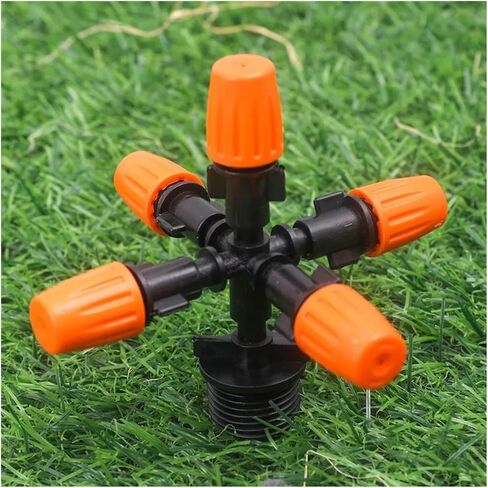 5-Nozzle 360° Rotating Sprinkler - Automatic Lawn & Garden Watering System in Kuwait