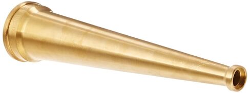 معدات مكافحة الحرائق النحاسية Dixon Valve BN20، فوهة خرطوم عادي، 2 بوصة NPSH، طول 12 بوصة، فتحة 9/16 بوصة in Saudi Arabia