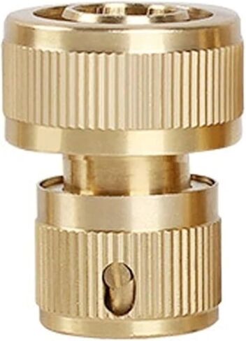 Heavy Duty Brass Water Spraygun - Adjustable High Pressure Garden Hose Nozzle(Quick Connector 34) in Saudi Arabia