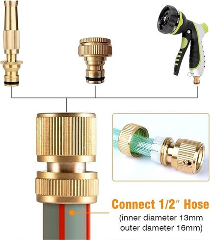 High Pressure Watergun - Multi-Purpose Garden & Car Wash Spray Nozzle in Kuwait