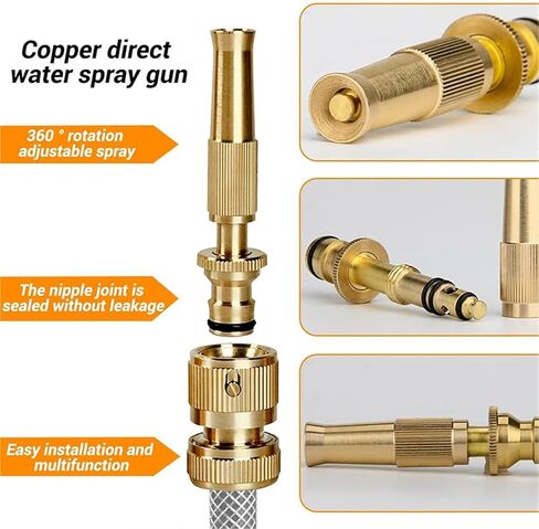 High Pressure Watergun - Multi-Purpose Garden & Car Wash Spray Nozzle in Kuwait