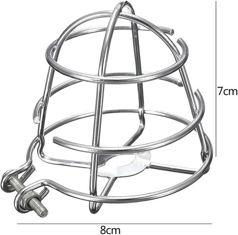 Automatic Fire Sprinkler Guard Cage - 7x8cm Deep Protective Shield for Fire Extinguishing Systems in Kuwait