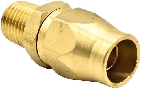 Reusable Solid Hose-End Fitting, 5/16 Inch with 1/4 Inch NPT Male Ends in Saudi Arabia