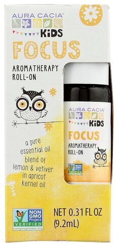 AURA CACIA Kids Focus Aromatherapy Roll-On, 0.31 FZ in Kuwait