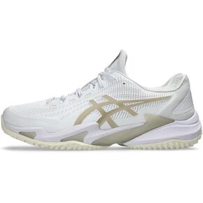 ملعب أسيكس للرجال Flytefoam 3 OC Tennis Shoes ، 11.5 ، Black/White in Kuwait