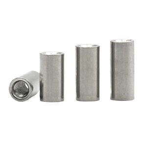 M2 M3 M4 M5 M6 M8 M10 304 Stainless Steel Extension Thicken Round Column Joint Coupling Nut Cylindrical Connect(OD5xM2.5x6 (10pcs)) in Kuwait