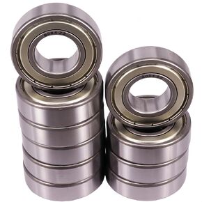 DEEG 10-Pack 6004ZZ Deep Groove Ball Bearing 20x42x12mm Double Shield Ball Bearings in Kuwait