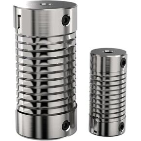 Spring Coupling D16L25 Motor Elastic Stepper Flexible Thread Eccentric Angle Aluminum Alloy(5x8) in Kuwait