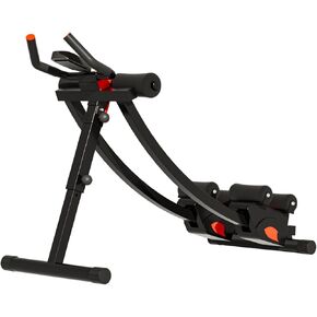 جهاز تمارين البطن، جهاز تدريب AB، معدات تمرين لتدريب القوة في صالة الألعاب الرياضية المنزلية، معدات تمارين البطن، جهاز AB لتمرين المعدة، مدرب البطن القابل للطي للرجال والنساء in Kuwait