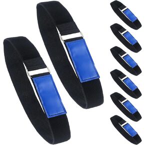 Ladder Rack Tie Down Straps Reusable Straps Adjustable with Nylon Hook and Loop for Ladder RV Truck or Boat 33''x 2’' Pack 8 in Kuwait