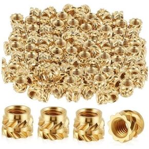 Pcs M3 Threaded Inserts Heat Set Inserts Brass 3D Printing M3 x D5 x L4 300 in Kuwait