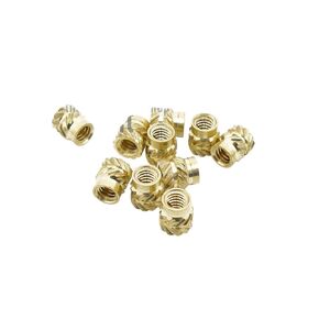 M2 x 3.5mm, 3.2mm OD - Knurled Brass Threaded Heat Set Inserts Qty 5 Replacement Fasteners Building DIY Construction Fastening Solutions Maintenance Repair Ñomponent in Kuwait