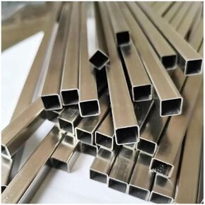 304 الفولاذ المقاوم للصدأ أنبوب مربع صغير أنبوب مجوف مربع فولاذي قضيب صغير قطر مستطيل أنبوب 3 × 3 مم 4 × 4 5 × 5 6 × 6 7 × 7 8 × 8 مم، قطعة واحدة (اللون: 980 مم، الحجم: 6 × 6 × 1 مم) in Kuwait