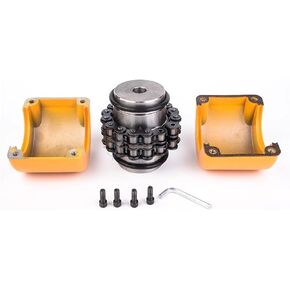 KC5018 18-45 KC Coupler Roller Chains Couplings with Housing KC Gear KC5018 Sprocket Coupling 6(GL5018 Hole 20-20) in Kuwait