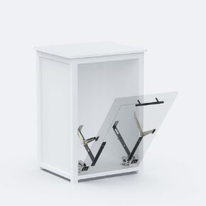 Tilt-Out Trash Can Cabinet or Tilt-Out Laundry Hamper Cabinet Conversion Kit – Hidden Storage for Kitchen Garbage Up to 50 Pound Bin, Easy DIY Install, Universal Width Fit in Saudi Arabia