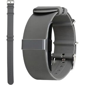 Silicone Loop Strap Compatible with Hume Health Band, Soft Silicone Replacement Band Adjustable Clasp Buckle Closure Strap Wristband for Fitness Tracker in Kuwait