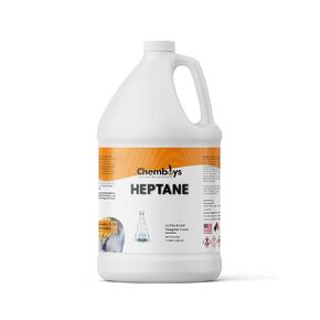 Chemboys Heptane (N-Heptane) –- High Purity Heptane Solvent for Botanical Oil Extraction - Industrial Non Polar Solvent for Cements, Ink - Made in USA - Half Gallon (64 fl oz) in Kuwait