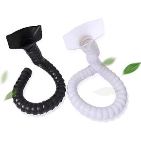 360° Flexible Dust Collection Arm with Hood - Articulated Fume Extractor Hose for Welding, Soldering & Laboratory Use - 50/75MM - Black Square, 2x63in/50x1600mm in Kuwait