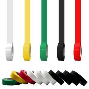 DZZ 10 Pack Electrical Tape,Colored Electrical Tape- 3/4 in X 66 Ft,Resistant to Abrasion,Corrosion,Retardant,Water,and Oil Resistant,for Wire Insulation Electrical,Repairs,Automotive and Equipment in Kuwait