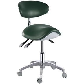 Standard Dental Mobile Chair Saddle-1 Doctor's Stool Micro Fiber Leather Chair in Kuwait