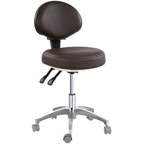 Dental Mobile Chair Doctor's Stool Micro Fiber Leather Seat Height Adjustment CE in Kuwait