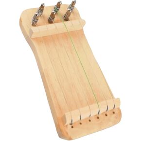 Guzheng Finger Trainer – Portable 6-String Wooden Practice Tool for Beginners, Includes Storage Bag –Compact Size (21x9.5x1.8cm)‌ in Kuwait
