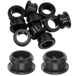 Rubber Grommets 10 PCS 3/4″ Drill Hole, 5/8″ ID Silicone Rubber Top Hat Grommets Waterproof for Wiring Automotive Firewall Hole Plug Wire Cable Protector Gasket for Tubing in Hydroponic Irrigation in Kuwait