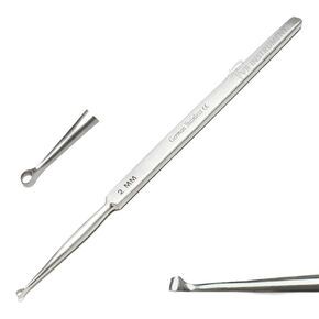 ENT Dermatology Fox Dermal Curettes 2 mm Surgical MedicaI Instruments 5.5" in Kuwait