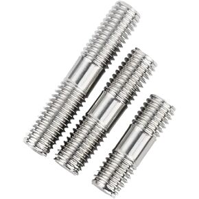 نهاية مزدوجة الخيوط برغي قضيب 20/50 قطعة M3 الفولاذ المقاوم للصدأ نهاية مزدوجة الخيوط المسمار مقطوعة الرأس موضوع مزدوج ترصيع الترباس M3 * 16/20/25 // 30 مللي متر (16 مللي متر ، 20 قطعة M3) in Kuwait